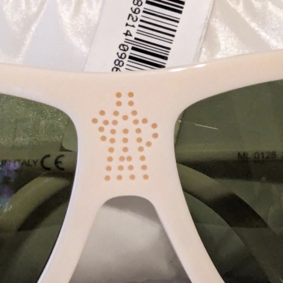 NEW Moncler Polarized Lens Aviator Sunglasses ML 0128 - Picture 11 of 13